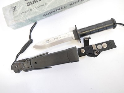 Lot 126 - Collection of survival knives, to include an...