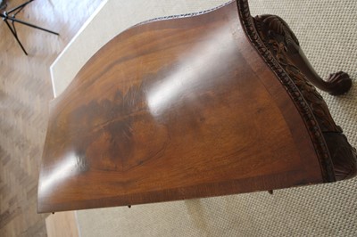 Lot 193 - An Early 20th Century Mahogany Card Table in the Irish Georgian Style