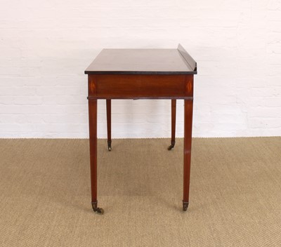 Lot 150 - A Good Edwardian Mahogany and Boxwood Strung Side or Hall Table by Edwards & Roberts of London