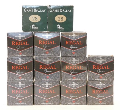 Lot Gamebore Regal 28 bore ammunition 275 7 shot...