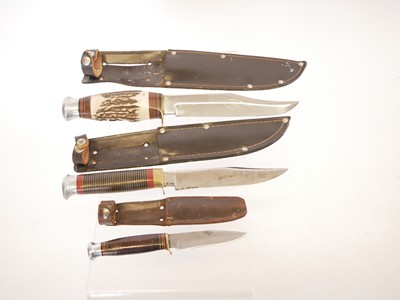 Lot 132 - Three William Rodgers hunting / outdoors...