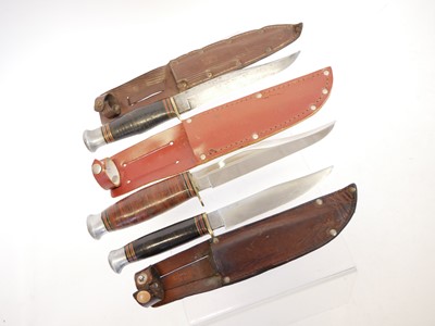 Lot 133 - Three William Rodgers hunting / outdoors...