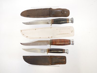 Lot 133 - Three William Rodgers hunting / outdoors...