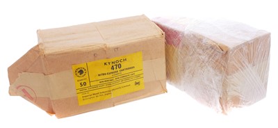 Lot Kynoch .470 Nitro Express, 100 cartridges,...
