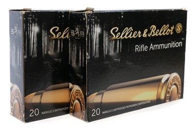 Lot Sellier & Bellot 9.3x74R ammunition, 40 rounds...
