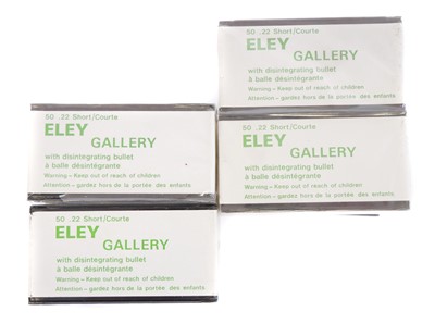 Lot Eley .22 Short ammunition, 600 rounds, with...