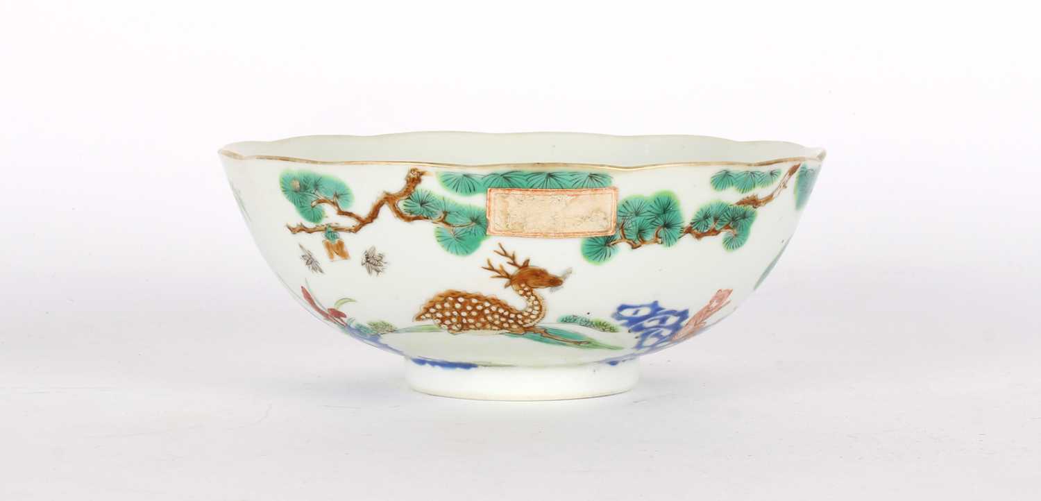 Lot 3 - A Chinese Qing Dynasty Ko-Sometsuke Type Bowl with Daoguang Mark