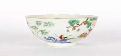 Lot 3 - A Chinese Qing Dynasty Ko-Sometsuke Type Bowl with Daoguang Mark