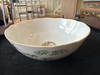 Lot 3 - A Chinese Qing Dynasty Ko-Sometsuke Type Bowl with Daoguang Mark