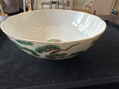 Lot 3 - A Chinese Qing Dynasty Ko-Sometsuke Type Bowl with Daoguang Mark