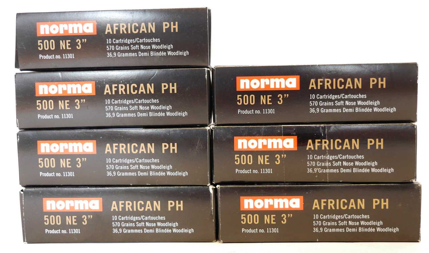 Lot Norma 500 Nitro Express 3inch African PH, 80...