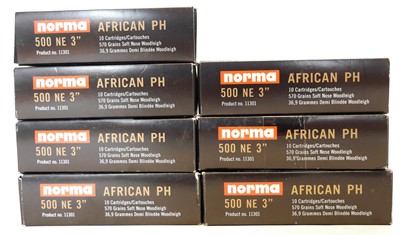 Lot Norma 500 Nitro Express 3inch African PH, 80...