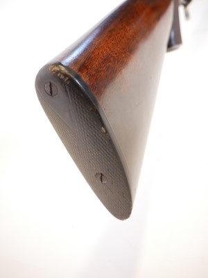 Lot 60 - D. Wales 10 bore side by side hammer gun,...