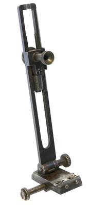 Lot Long-range rifle folding rear peep sight, with...