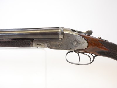 Lot 429 - G. Kersten of Strasburg 16 bore side by side...
