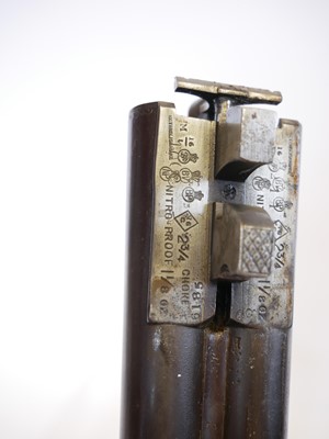 Lot 429 - G. Kersten of Strasburg 16 bore side by side...