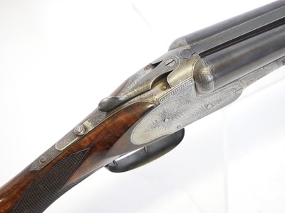 Lot 429 - G. Kersten of Strasburg 16 bore side by side...