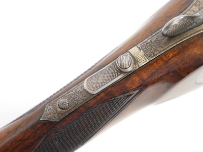 Lot 429 - G. Kersten of Strasburg 16 bore side by side...