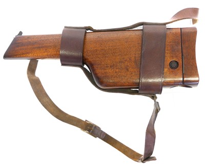 Lot 187 - Mauser C96 7.63mm semi automatic pistol with...
