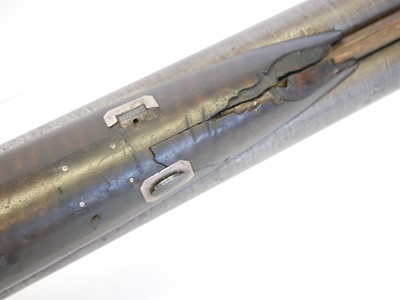 Lot 55 - Beckwith 14 bore percussion side by side...