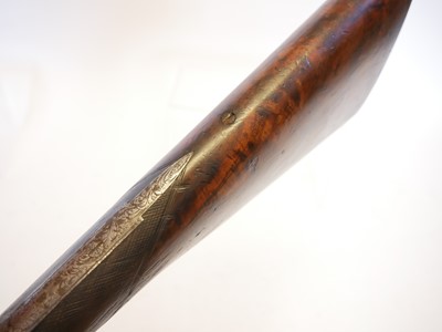 Lot 55 - Beckwith 14 bore percussion side by side...