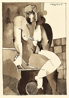 Lot 9 - Geoffrey Key (British 1941-)