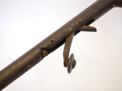 Lot 50 - Percussion 50 bore underhammer walking stick...