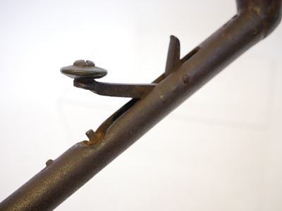 Lot 50 - Percussion 50 bore underhammer walking stick...