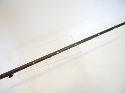Lot 50 - Percussion 50 bore underhammer walking stick...