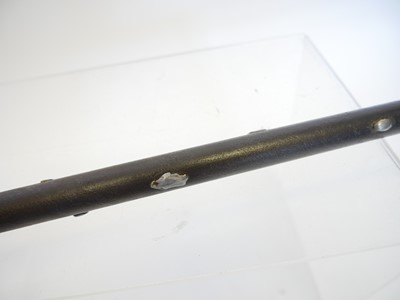 Lot 50 - Percussion 50 bore underhammer walking stick...