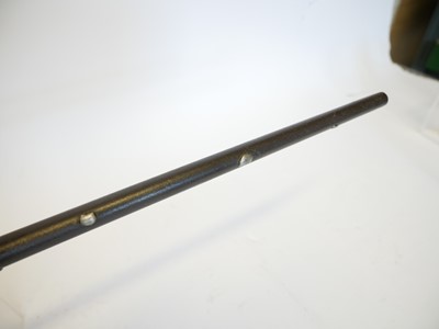 Lot 50 - Percussion 50 bore underhammer walking stick...