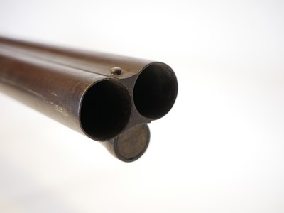 Lot 52 - Parker Field and Sons 13 bore percussion side...