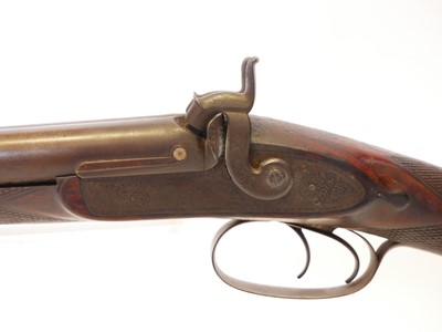Lot 52 - Parker Field and Sons 13 bore percussion side...