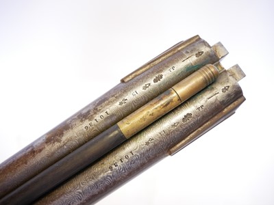 Lot 52 - Parker Field and Sons 13 bore percussion side...