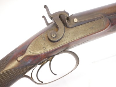 Lot 52 - Parker Field and Sons 13 bore percussion side...