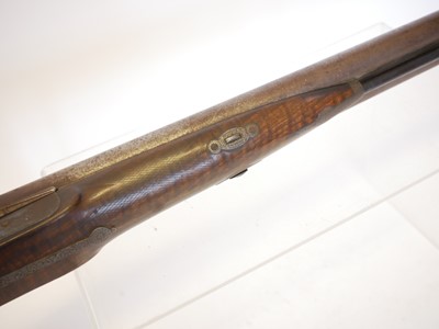 Lot 53 - Cased Purdey 14 bore percussion side-by-side...