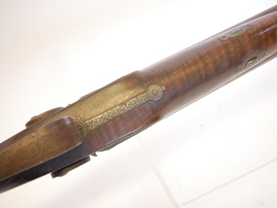 Lot 53 - Cased Purdey 14 bore percussion side-by-side...