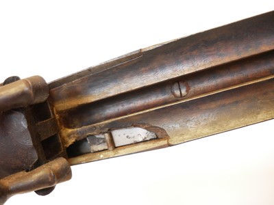 Lot 53 - Cased Purdey 14 bore percussion side-by-side...