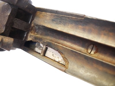 Lot 53 - Cased Purdey 14 bore percussion side-by-side...