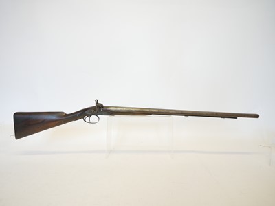 Lot 53 - Cased Purdey 14 bore percussion side-by-side...