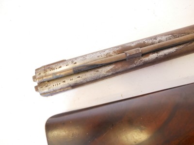 Lot 53 - Cased Purdey 14 bore percussion side-by-side...