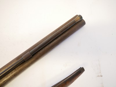 Lot 53 - Cased Purdey 14 bore percussion side-by-side...