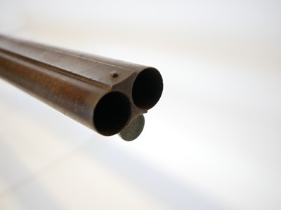 Lot 54 - Unusual Purdey 14 bore percussion side-by-side...