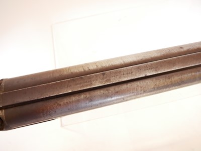 Lot 54 - Unusual Purdey 14 bore percussion side-by-side...