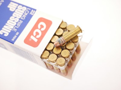 Lot CCI .22lr Subsonic HP 1,000 rounds. UK...