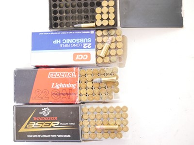 Lot CCI .22lr Subsonic HP 649 rounds, also 615...