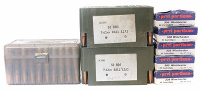 Lot 7.62 x 51mm / .308 Ammunition, 250 rounds, 100...