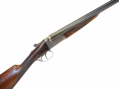 Lot AYA 12 bore side by side shotgun, serial...