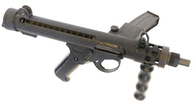Lot Deactivated Sterling Mk7 9mm submachine pistol,...