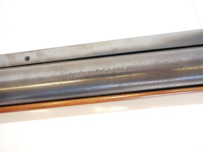 Lot 84 - Anschutz Match Model 250 .177 air rifle,...